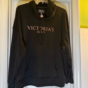 Victoria’s Secret Black Long Sleeve Hoodie